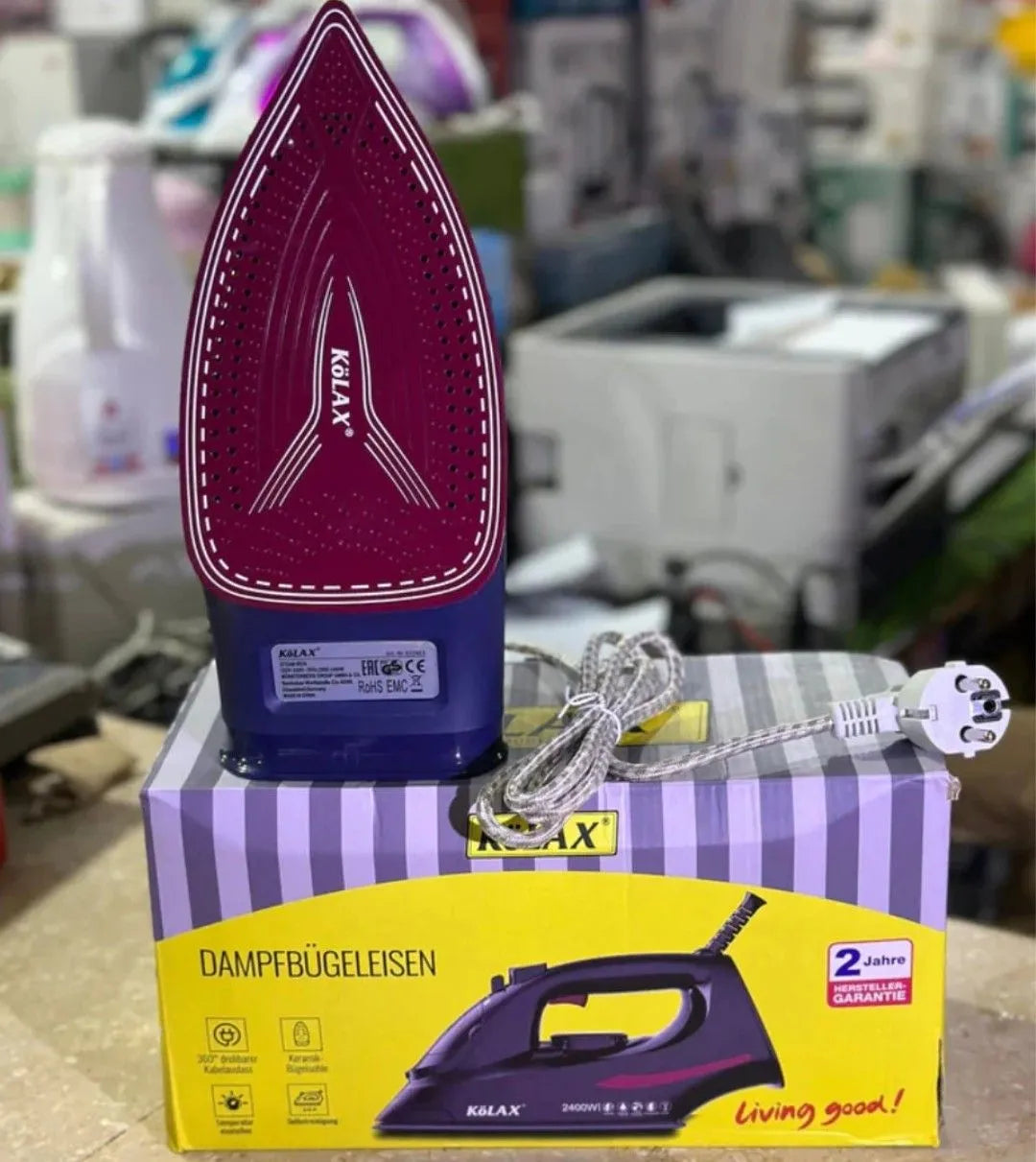 Original Kolax Germany Brand Steam Iron Premium Quality